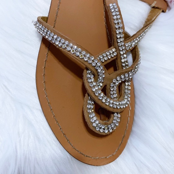 Steve Madden Rhinestone Sandals - Picture 4 of 5